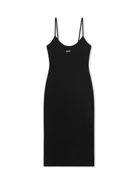 Sleek Strappy Midi Dress
