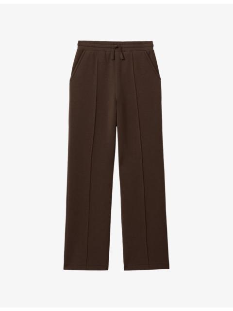 Bernie Wide-Leg Stretch-Jersey Jogging Bottoms