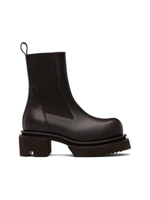 Brown Temple Beatle Bogun Chelsea Boots