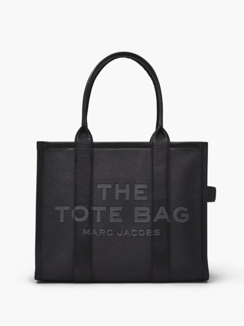 THE LEATHER LARGE TOTE BAG
