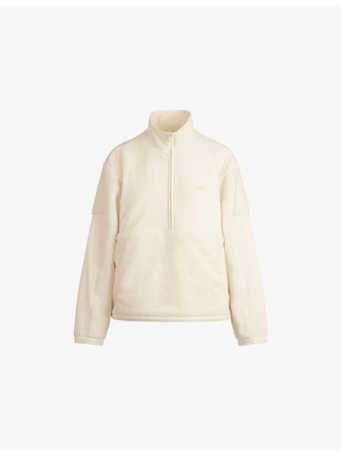 Teddy Logo-Embellished Fleece Sweatshirt