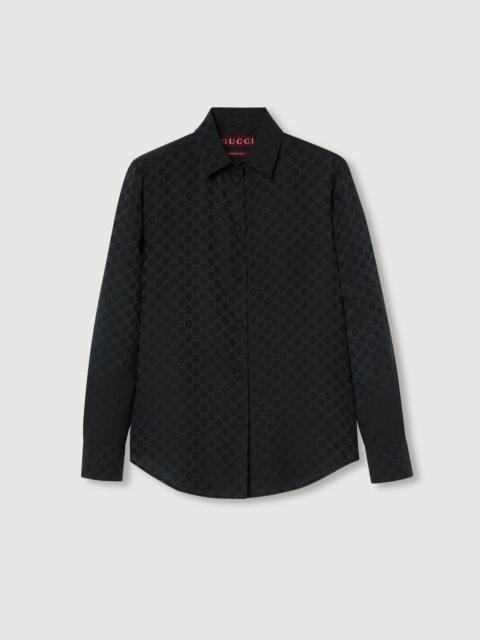 GG crêpe silk shirt