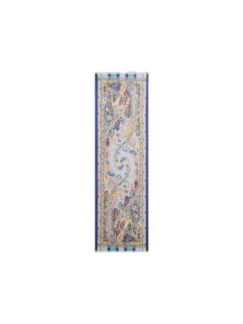 paisley silk scarf