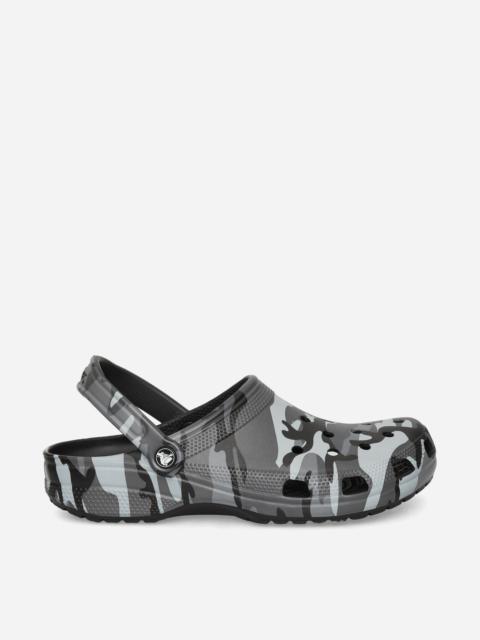 Classic Camouflage Clogs Black / Slate Grey