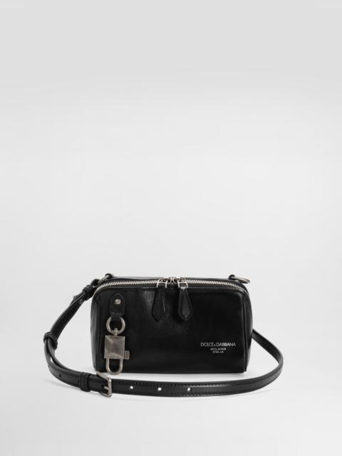 Lock tempesta calfskin crossbody bag