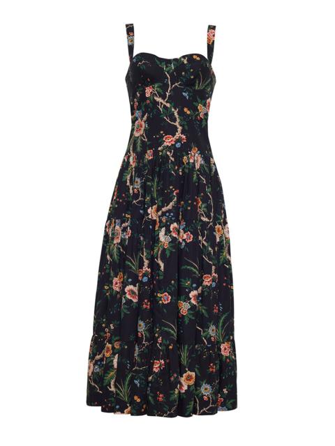 Santiago Dress
An Entrance-Making Dress Featuring A Sculptural Bodice And Romantic Tiered Skirt