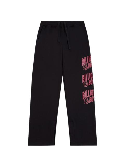 elasticated-waistband track pants
