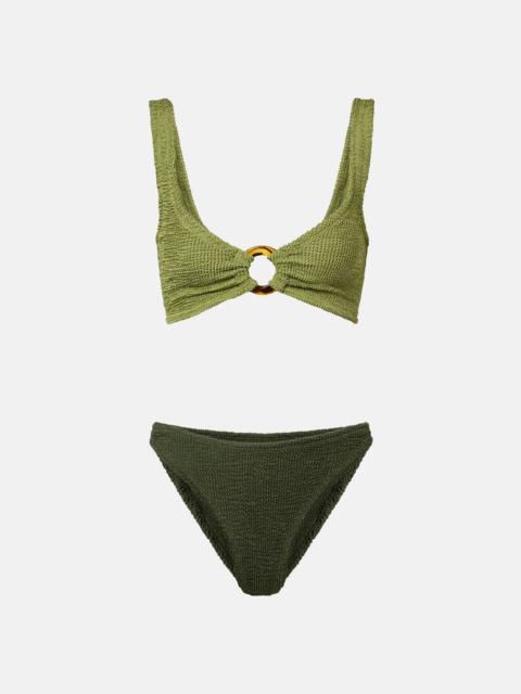 Julia ring-detail bikini