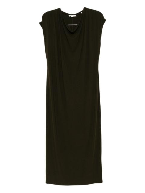draped jersey dress