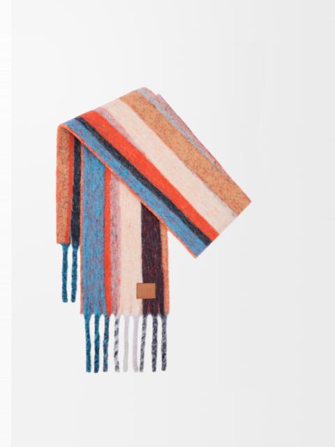 Scarf in alpaca and wool blend