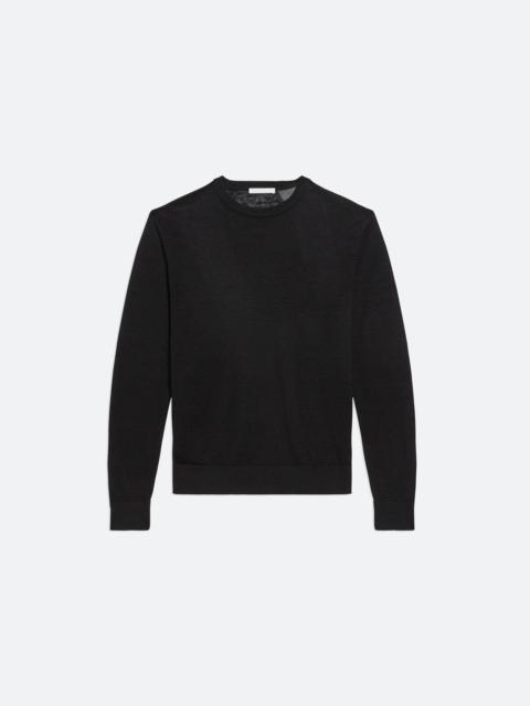 SHEER LOGO SWEATER