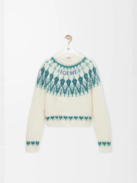 Sweater in wool blend