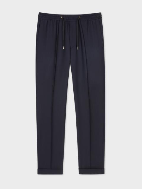 A Suit To Travel In - Slim-Fit Drawstring-Waist Wool Pants