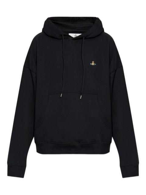 Orb-embroidered hoodie