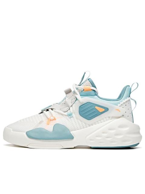 ANTA Bastard Keep Moving Skateboarding Shoes 'White Blue' 112128084-4