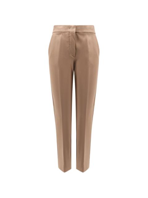 side-pockets tailored trousers