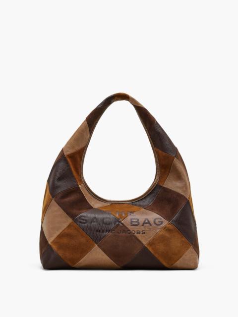 THE SUEDE PATCHWORK SACK BAG