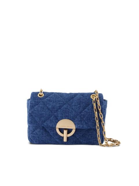 quilted chain shoulder bag