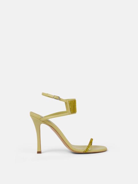 Stella 100 Crystal Stiletto Sandals