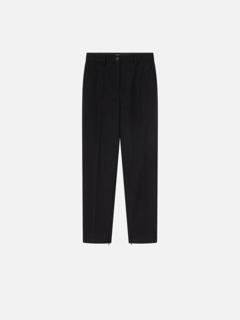 ELEGANT CIGARETTE TROUSERS WITH SLITS