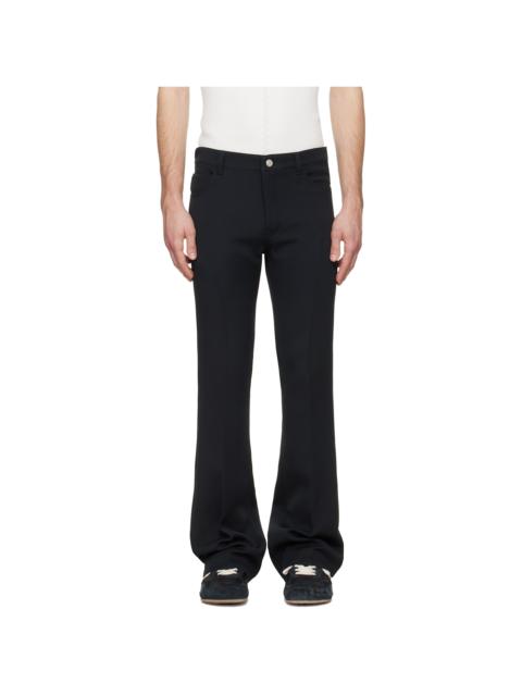 Black Signature 70's Bootcut Trousers