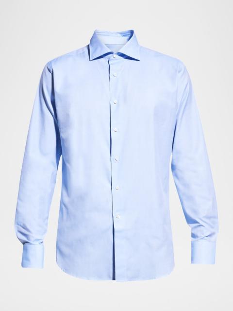 Men's Wrinkle-Resistant Solid Dress Shirt