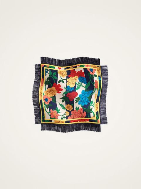 Reversible Fringe Foulard 90