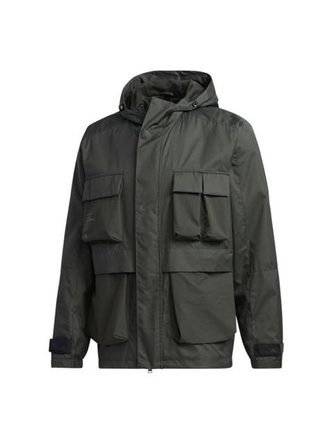 adidas TH Windbreaker Jacket - Green GF4013