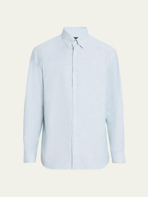 Men's Cotton Twill Sport Shirt