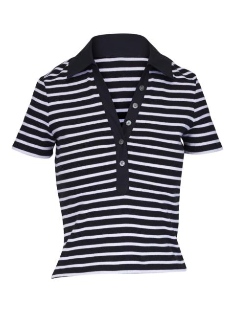 cotton polo top