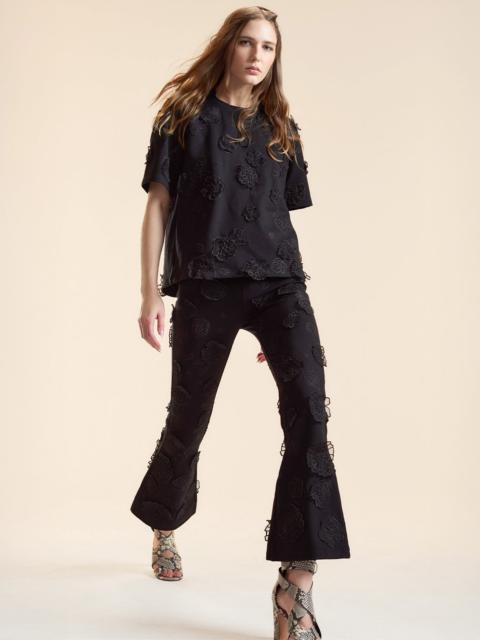 Pop Floral Applique Pant