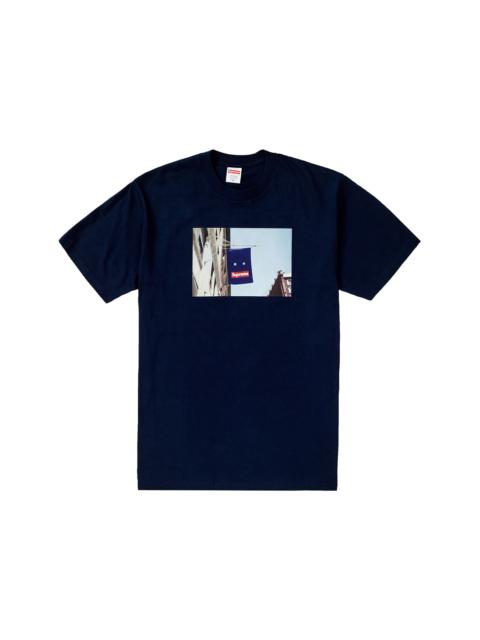 Supreme Banner Tee Navy