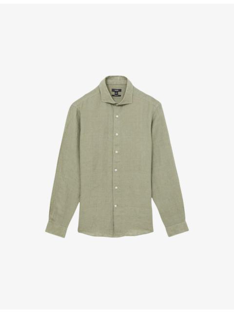 Ruban Classic Collar Linen Shirt