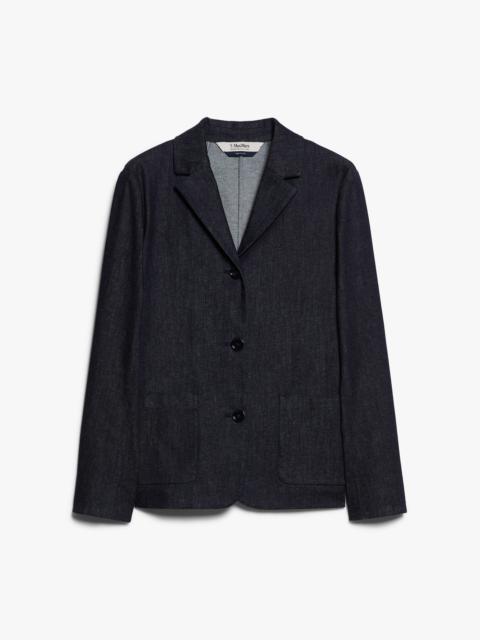 ROBIN Single-breasted denim jacket