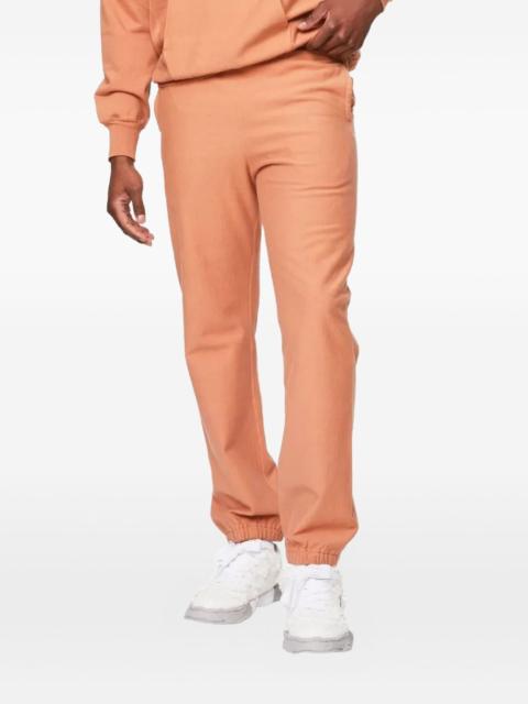 cotton-blend track pants