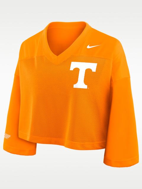 Tennessee Jersey Women's Nike Dri-FIT College Cropped Top
