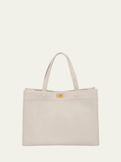 Mortimer Small Calfskin Tote Bag