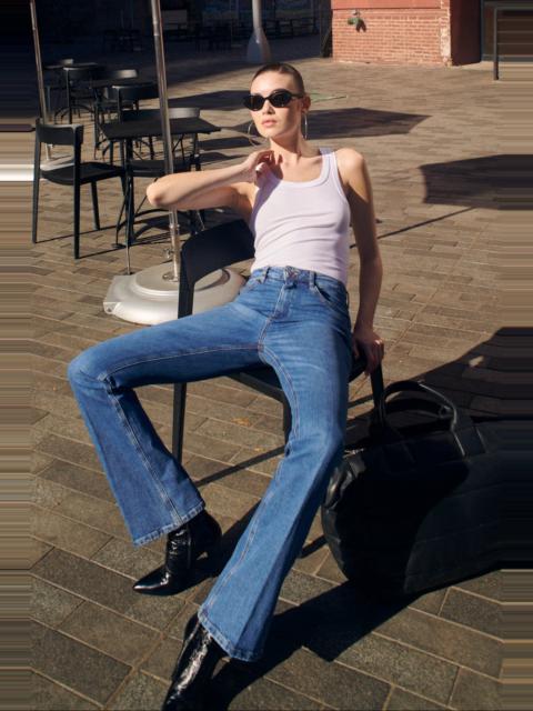 CHARLOTTE MICRO FLARE DENIM