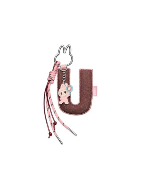 Pop Mart Labubu The Monsters Pin for Love Series "U" Letter Pendant