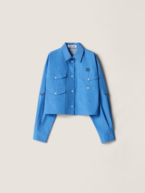 Poplin shirt