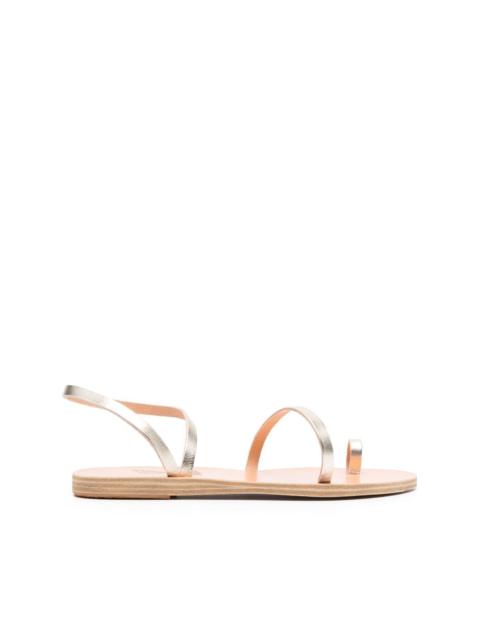 Apli Eleftheria metallic-effect sandals
