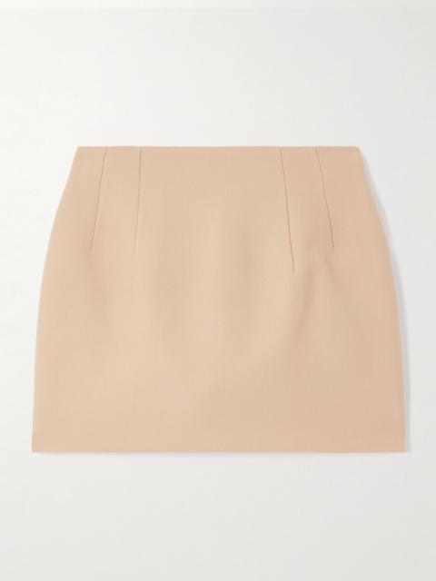 Contour Wool Mini Skirt