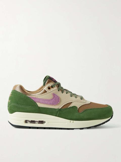 Air Max 1 NH Suede, Canvas and Mesh Sneakers