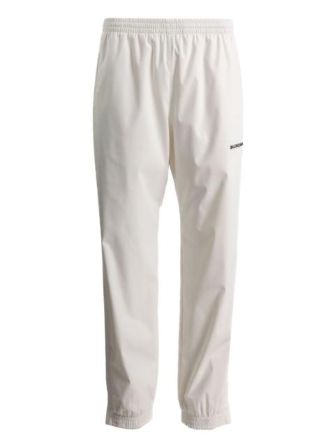 elastic-cuff trousers