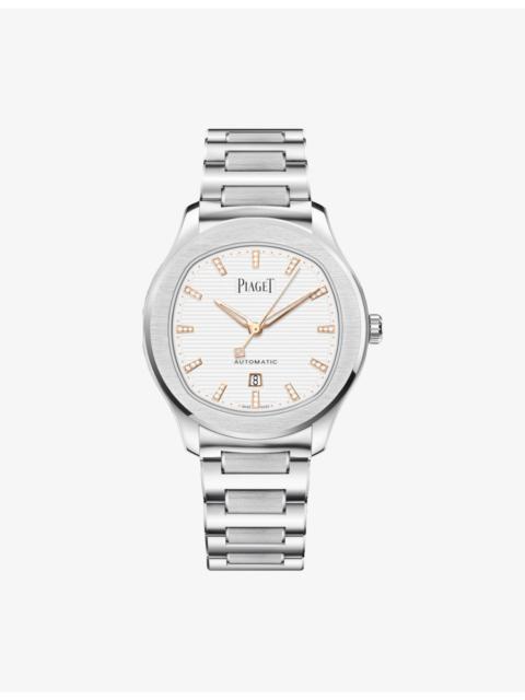 Polo Stainless-Steel And 0.07ct Diamond Automatic Watch 36mm