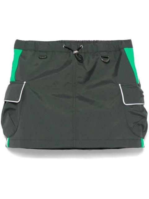 cargo mini skirt