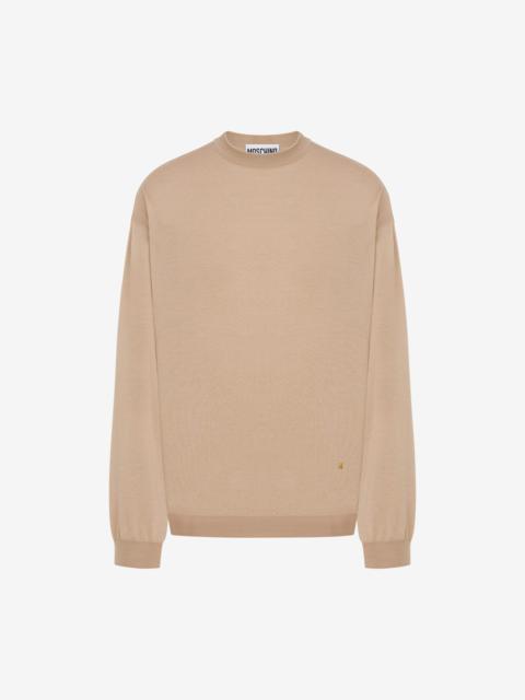 WOOL AND SILK PULLOVER GOLDEN M