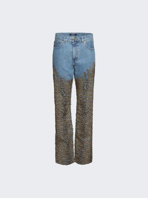 5 Pocket Jeans Dark Blue