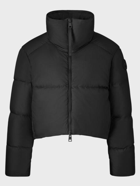 Garnet Cropped Puffer