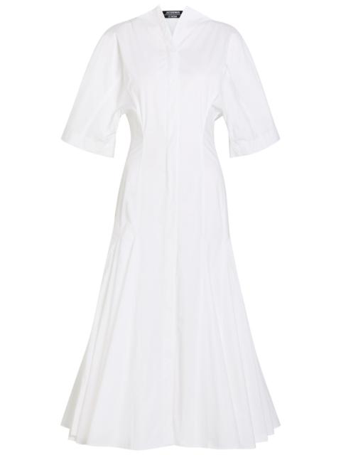Jacquemus La Robe Moisson Cotton-poplin Midi Dress